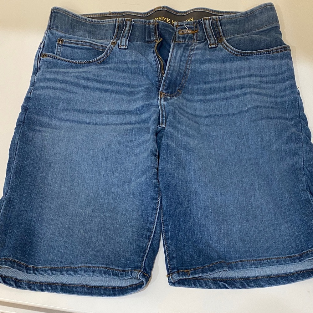Lee extreme motion Classic Blue Jean Shorts for Men